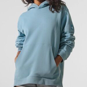NWT Alo Renown Heavy Weight Hoodie - Celestial Blue